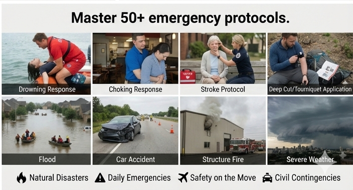 Master 50+ emergency protocols